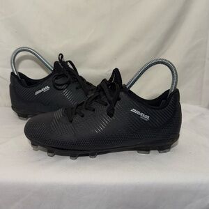 Brava Soccer Youth Super Goal Cleats Black Size Youth 4 Unisex‎